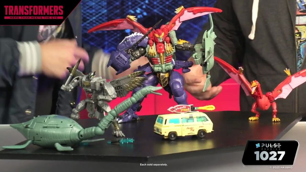 United Magmatron, Silverbolt, Code Red Official Reveals from